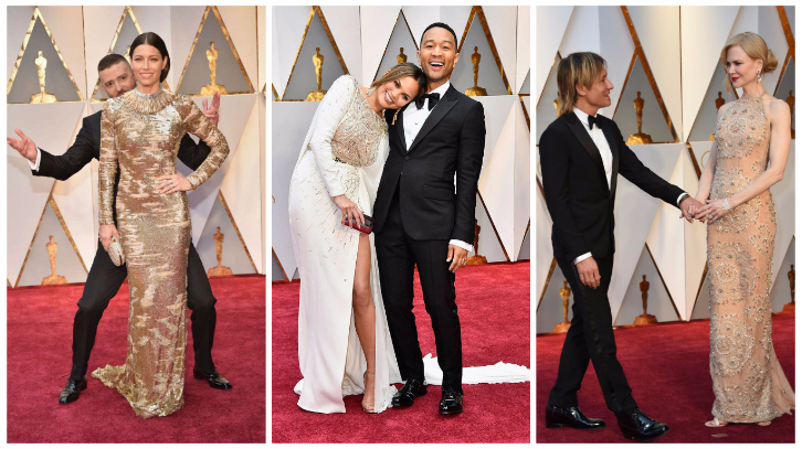 Five of the Cutest Couple Moments on the Oscars Red Carpet