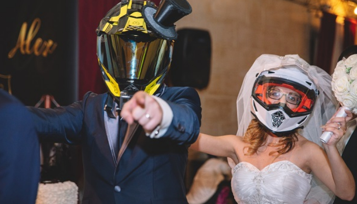 WATCH: MALTESE COUPLE GET HITCHED IN A BIKER-STYLE WEDDING & IT’S INSANE!