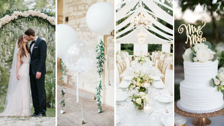 Dreaming of a White Wedding? Here’s some serious inspiration! 