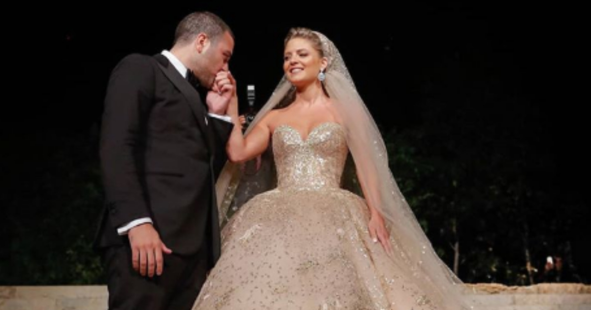 Fashion Royalty Elie Saab Designed The Most Stunning Wedding Dress For His Daughter In Law 2490