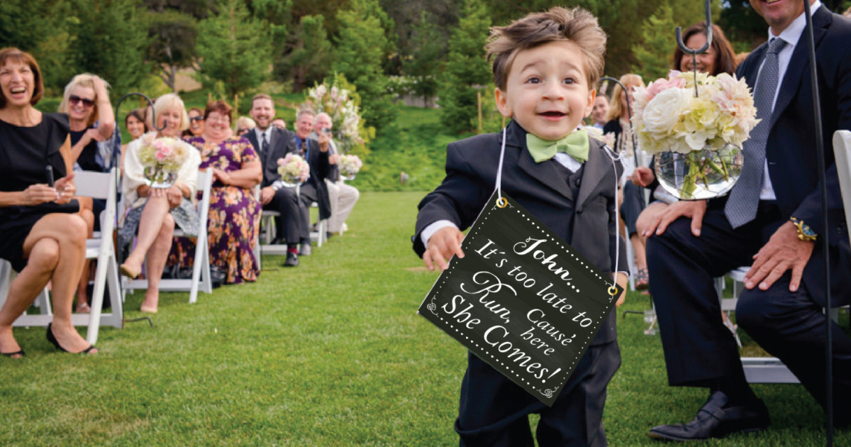 8 Adorable looks for the page boys in your wedding