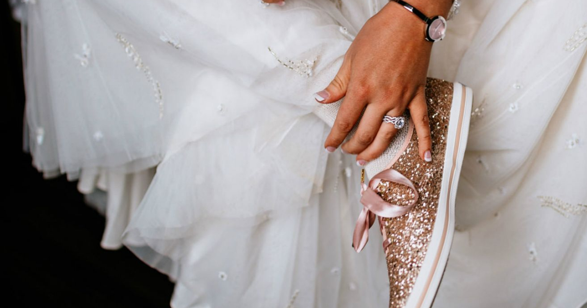 These Bridal Sneakers Are The Stylish Answer To Every