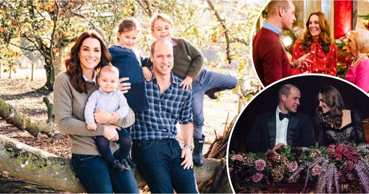 Prince William & Kate Middleton’s family Christmas card is their best