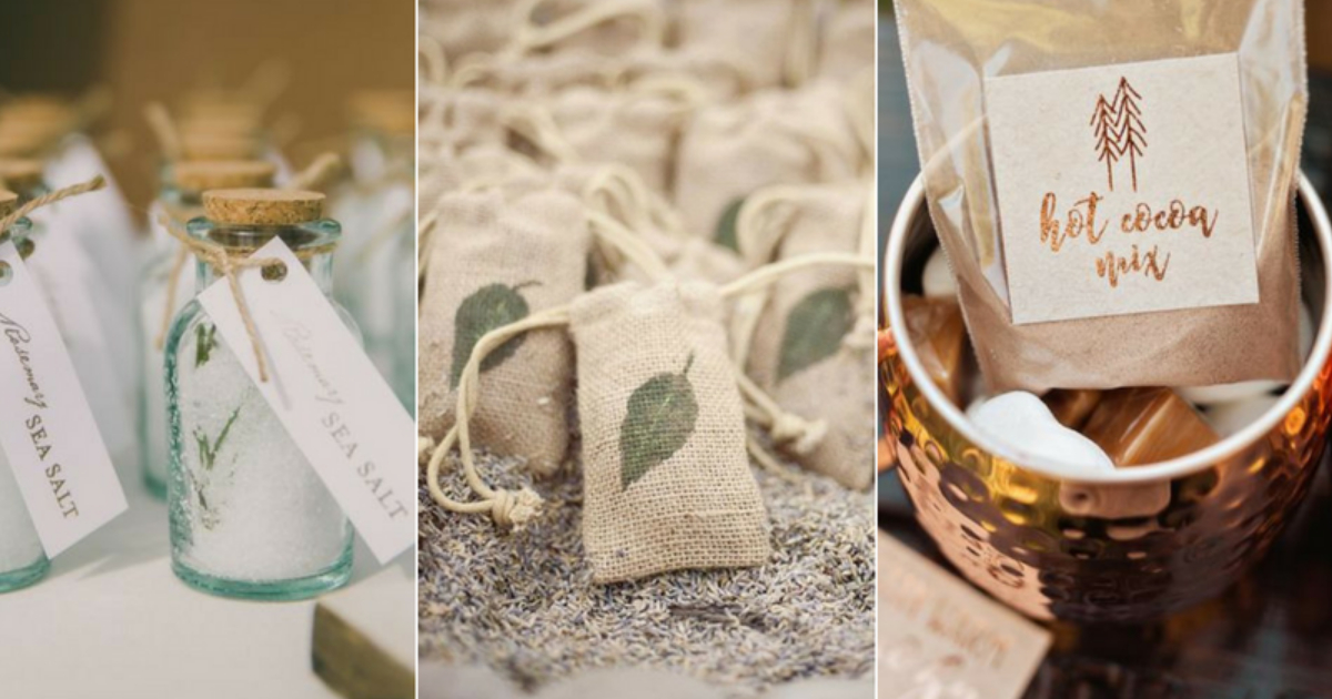 10 easy DIY wedding favours you can make at home
