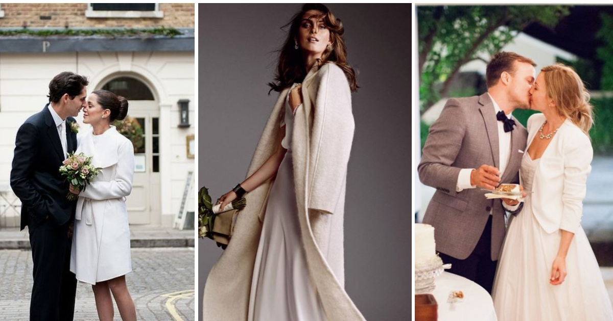 7 Beautiful Bridal Coats and Jackets for a Winter Wedding